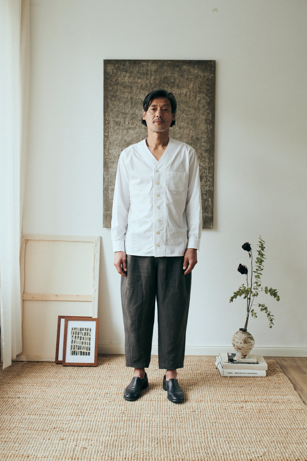 charles shirt white