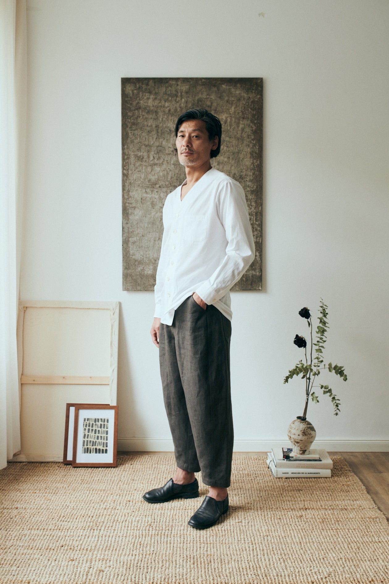 charles shirt white