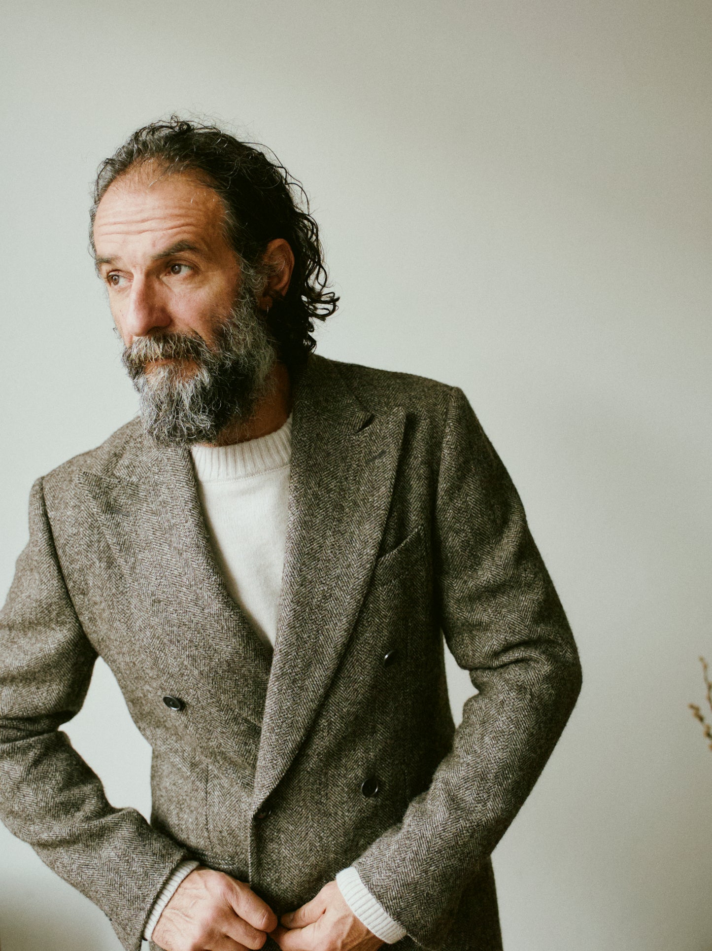 merino pullover natural