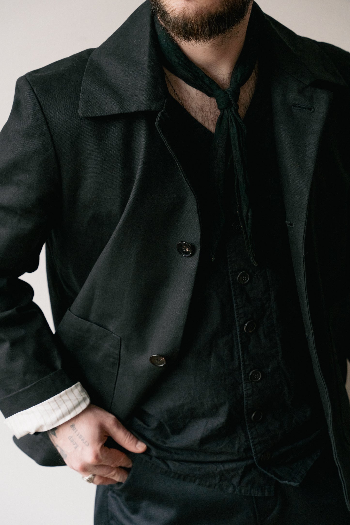 cotton blouson