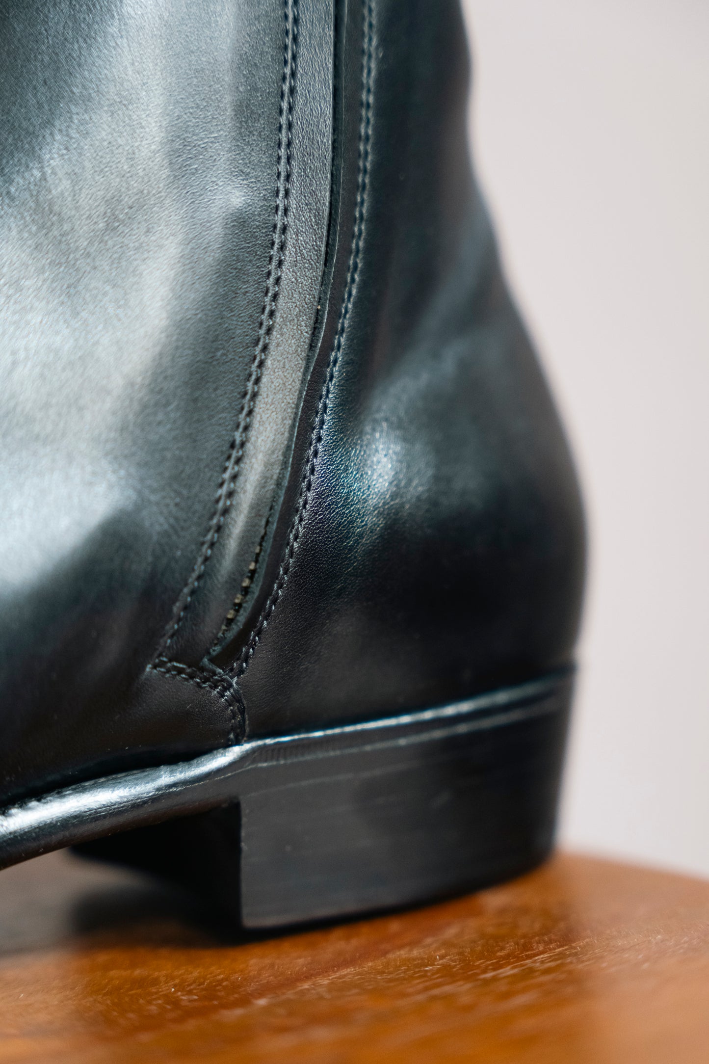 calf's leather boots
