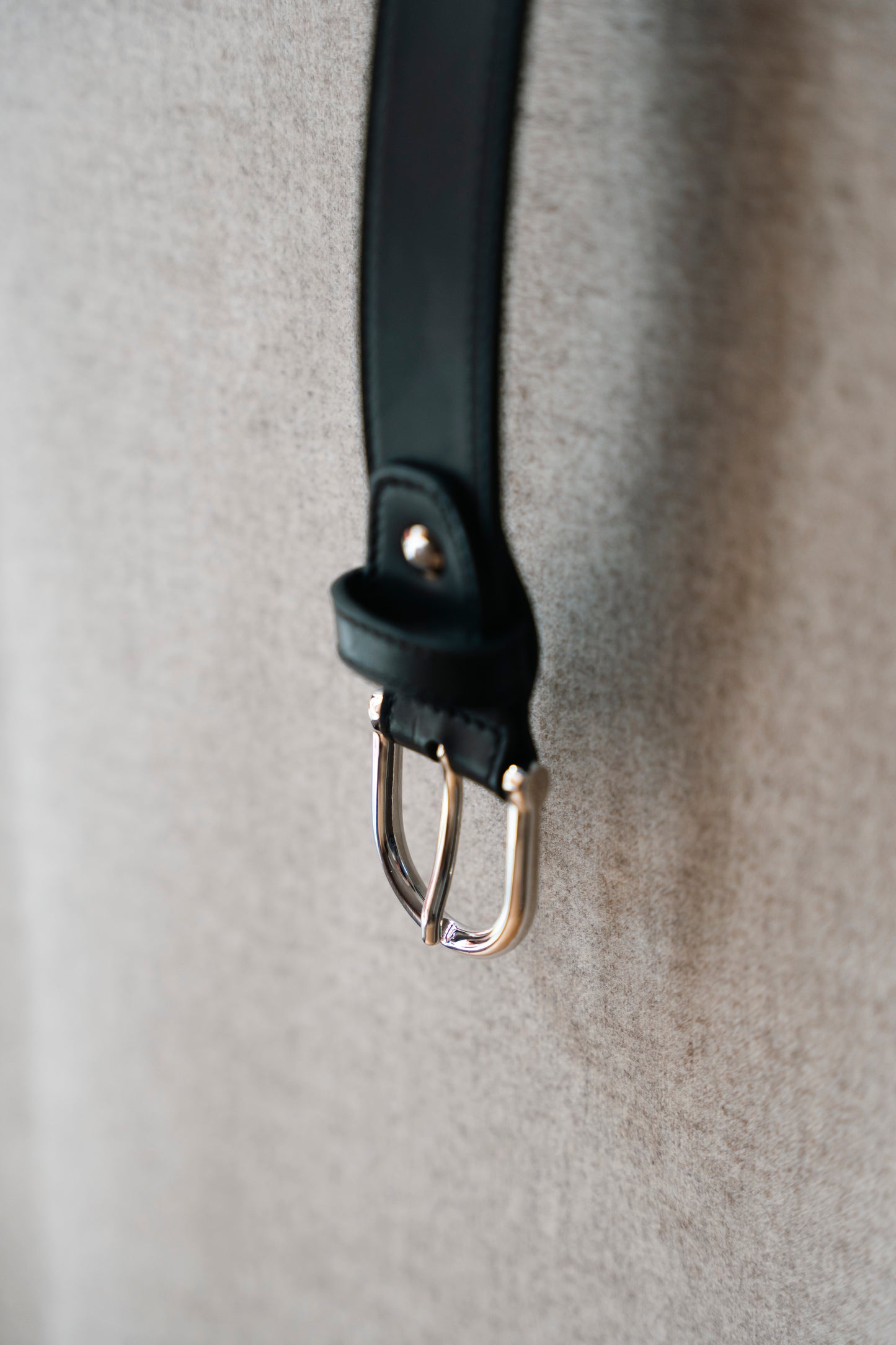 calf's leather belt