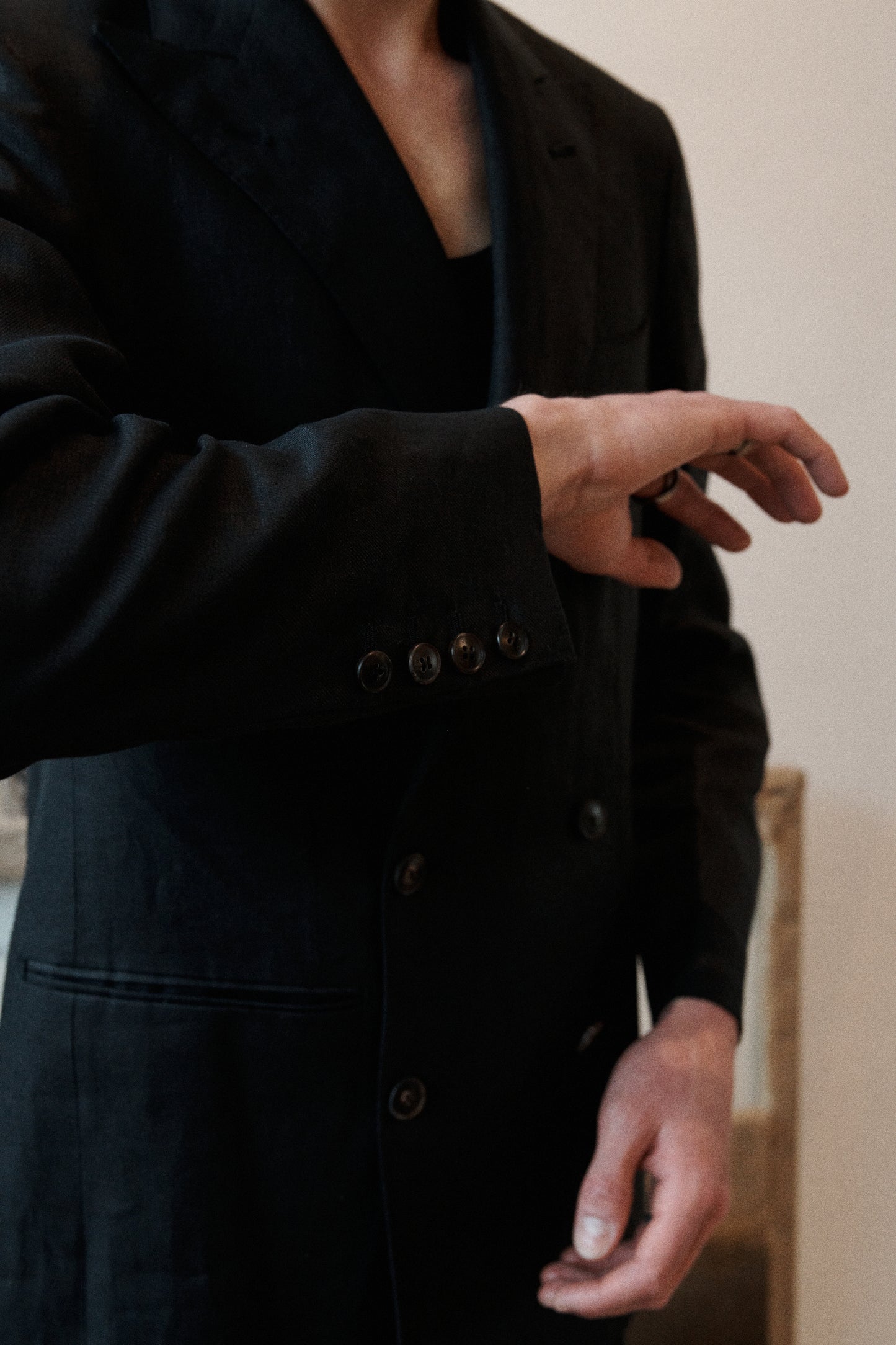 double breasted suit