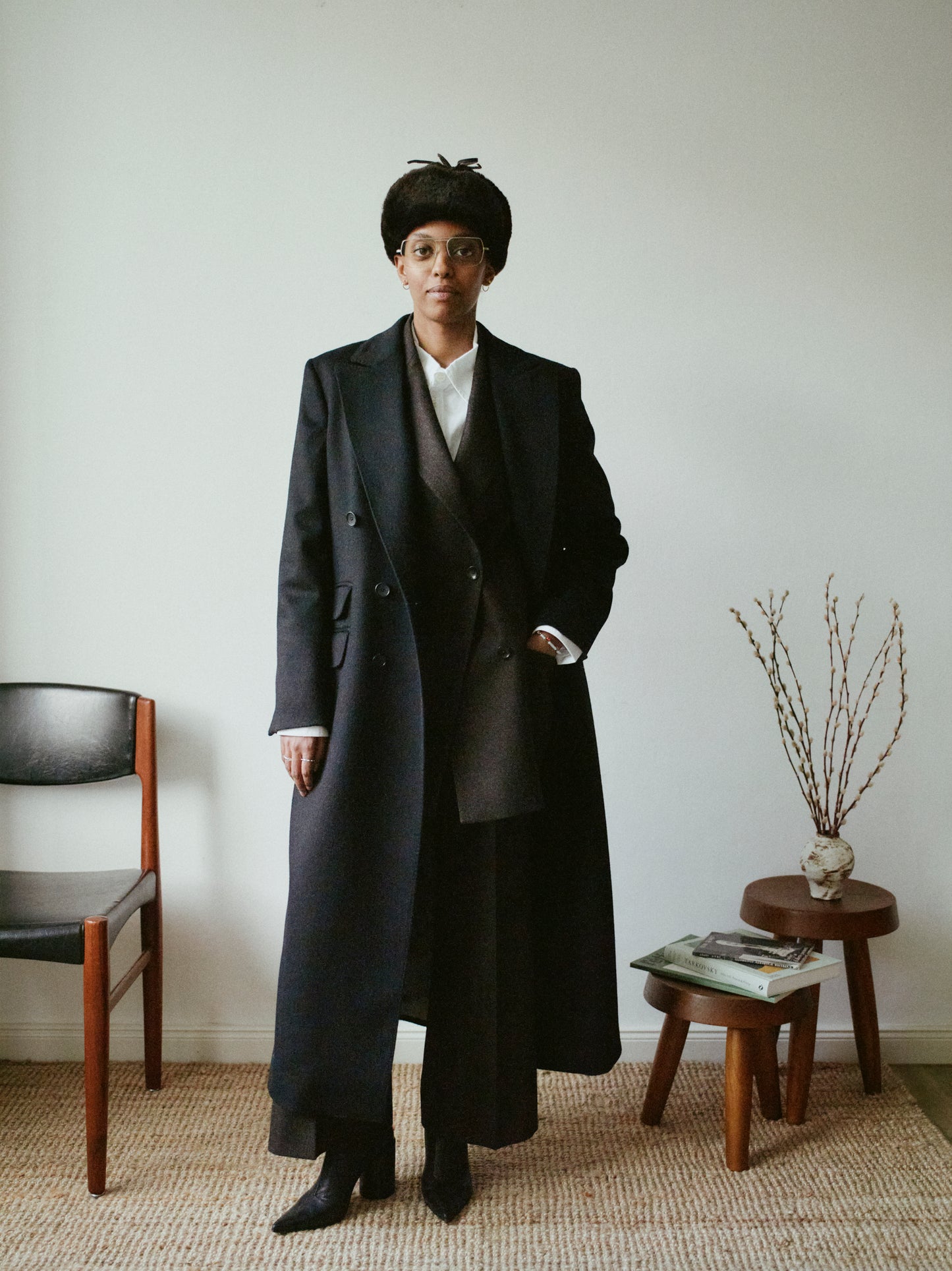 merino and alpaka coat (made to order)