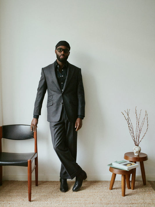 double milled flanell suit (made to order)