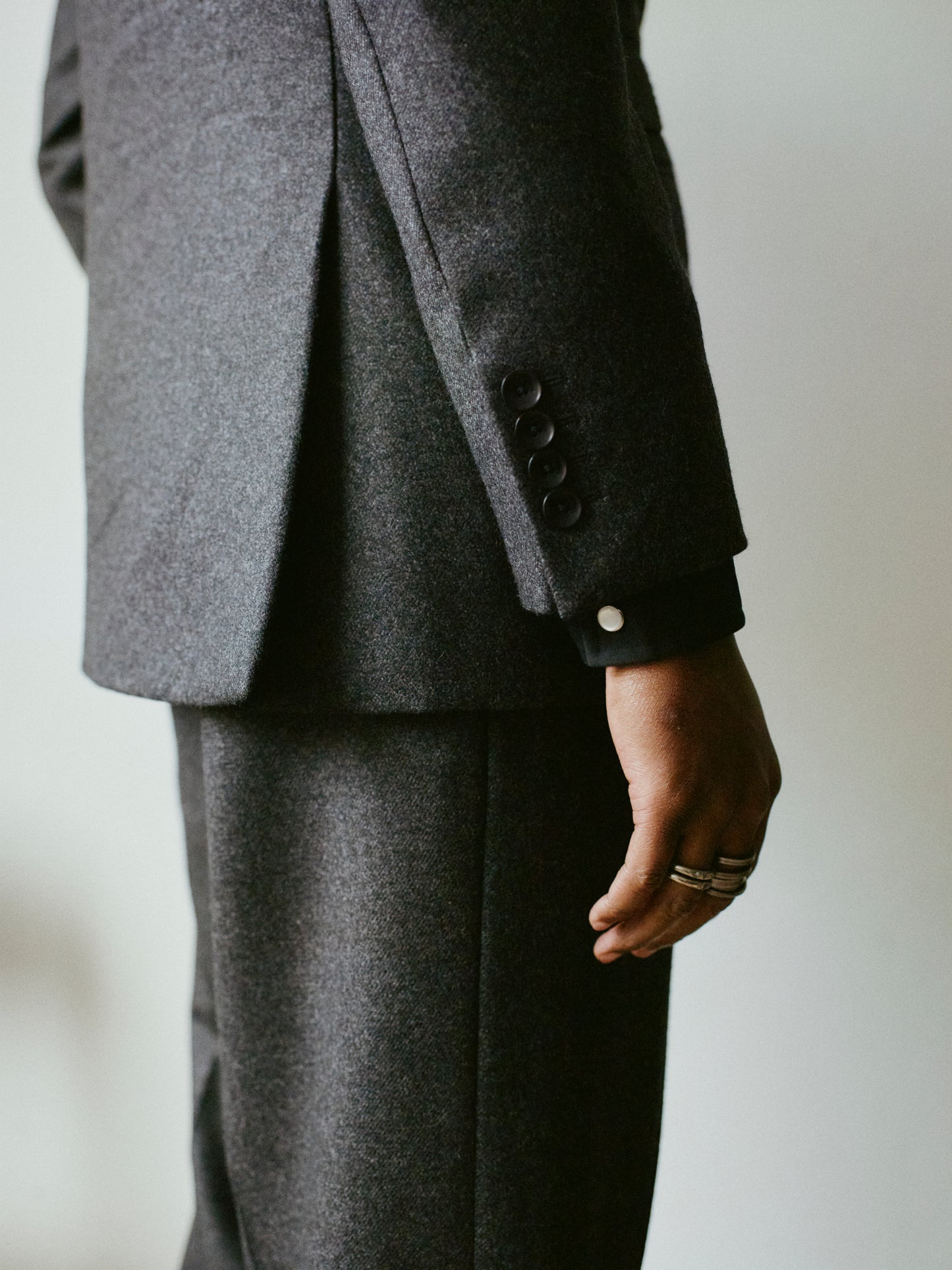 double milled flanell suit (made to order)