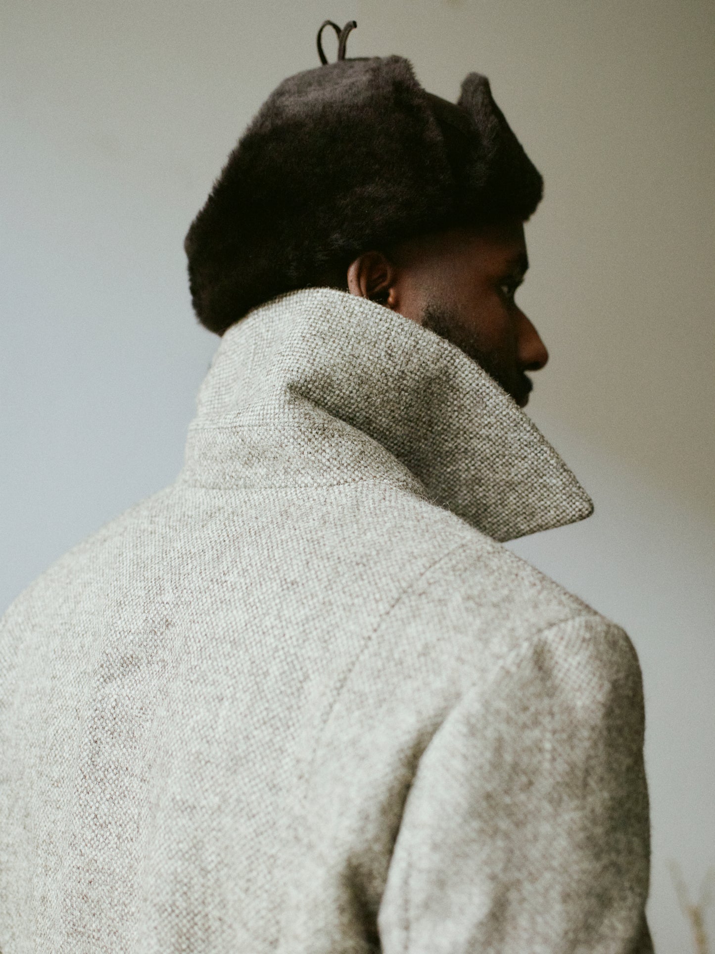 blouson undyed  british wool