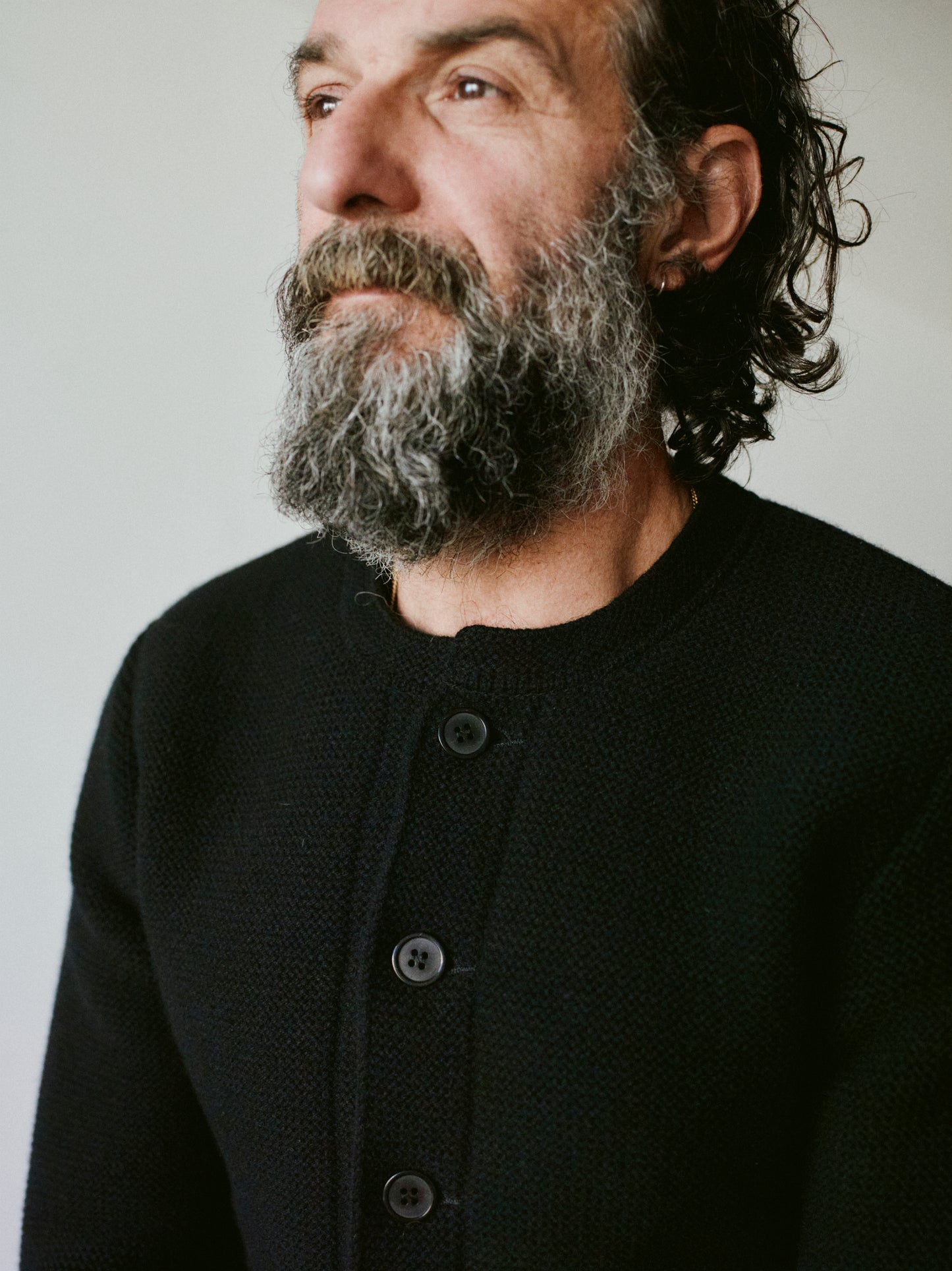 knitted merino jacket