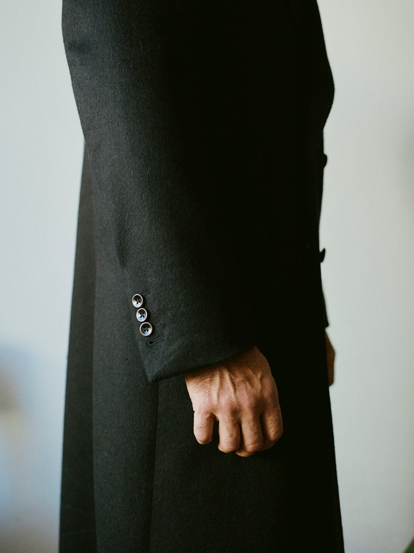 merino and alpaka loden coat (made to order)