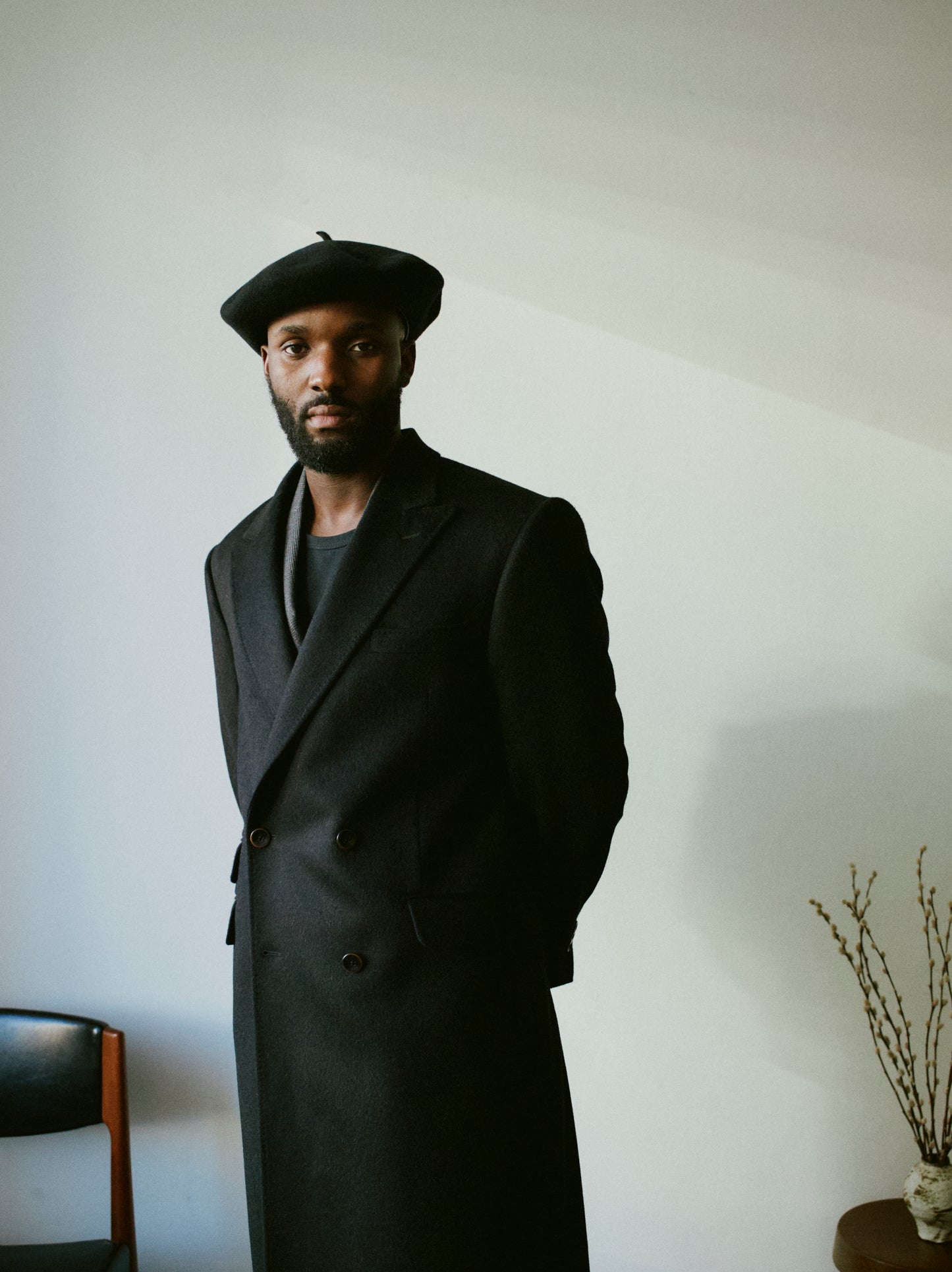 merino and alpaka loden coat (made to order)