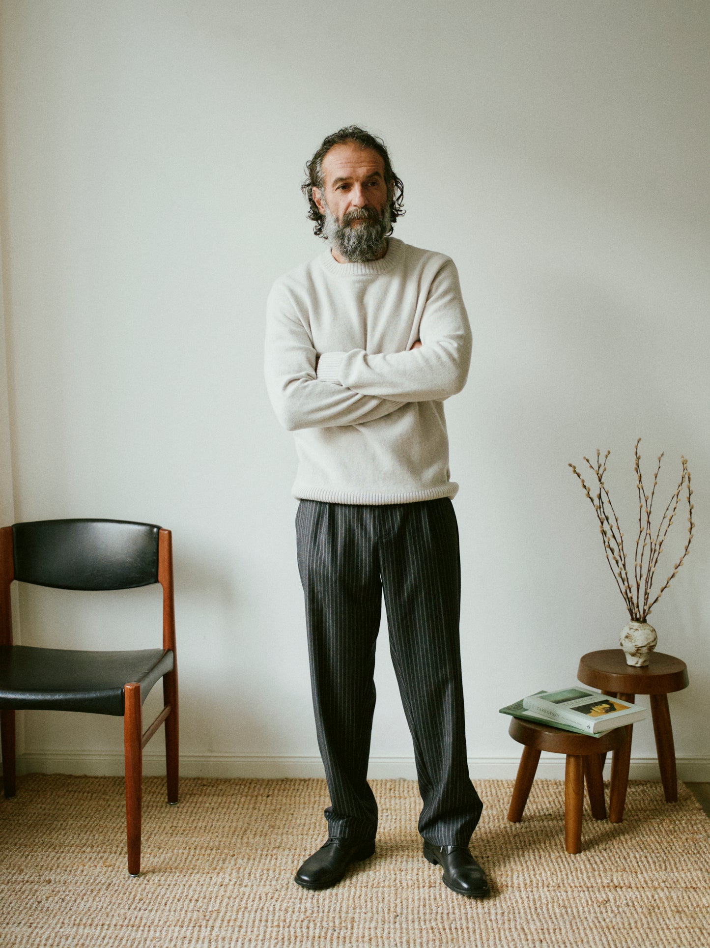 merino pullover natural