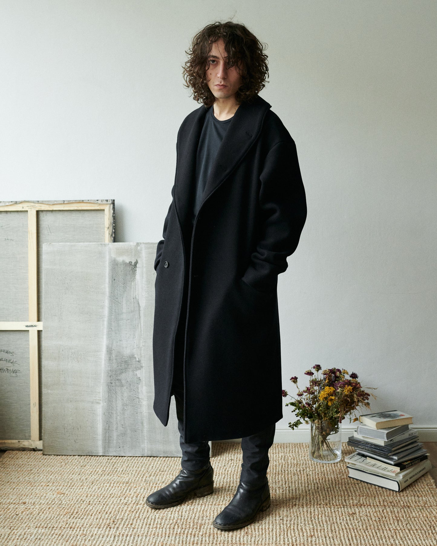 v merino and alpaka sander coat
