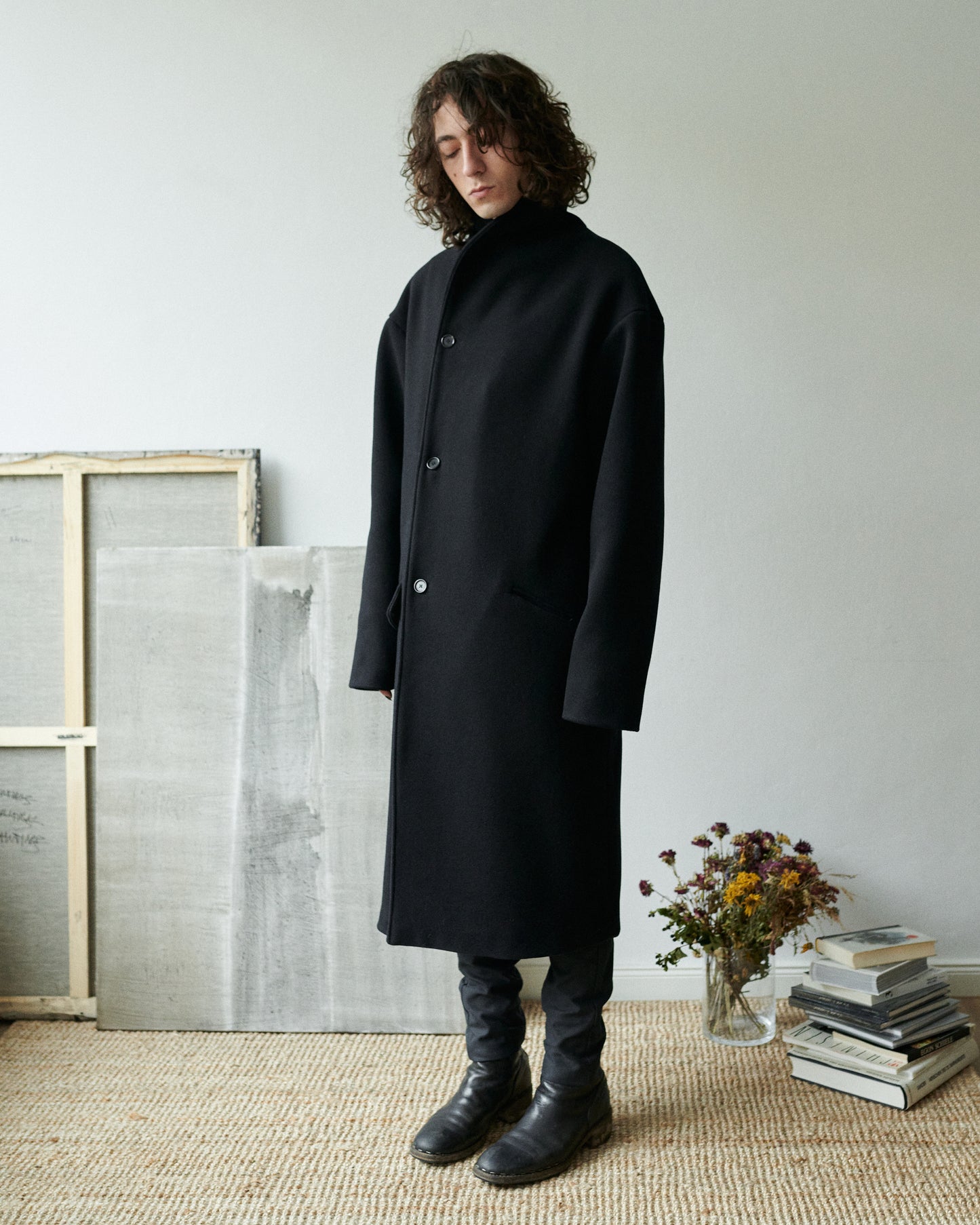 v merino and alpaka sander coat