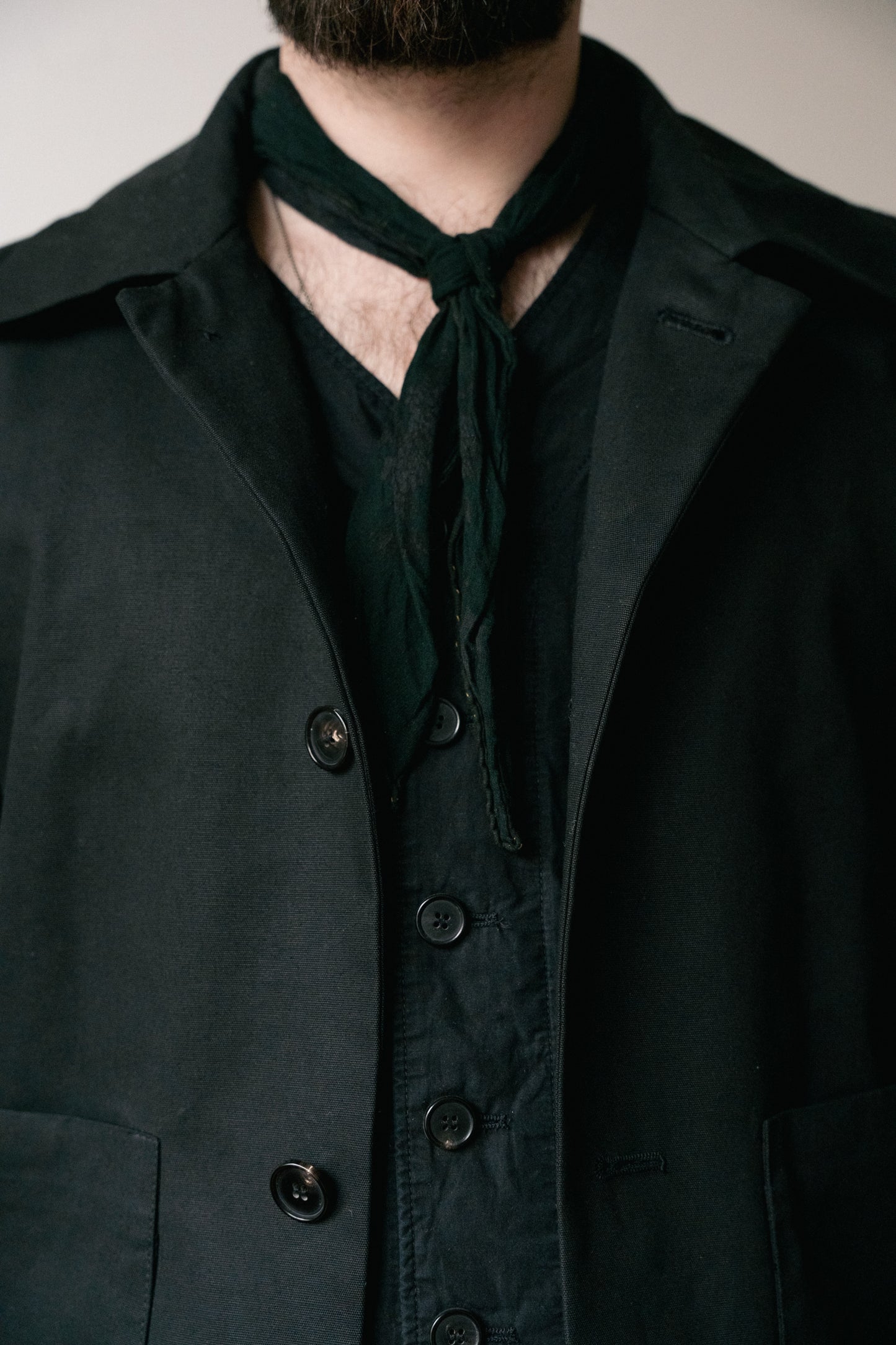 functional cotton blouson