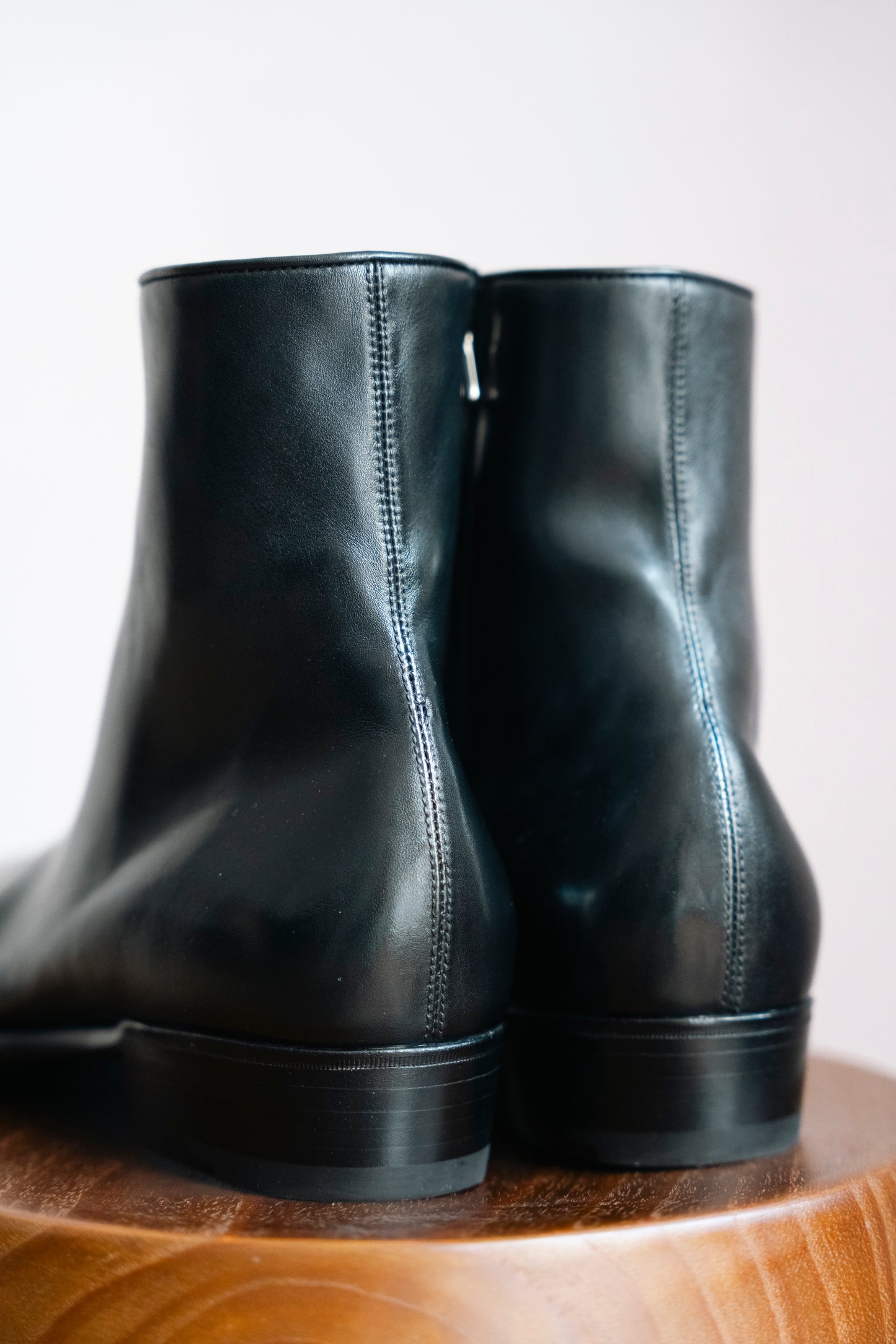 calf's leather boots