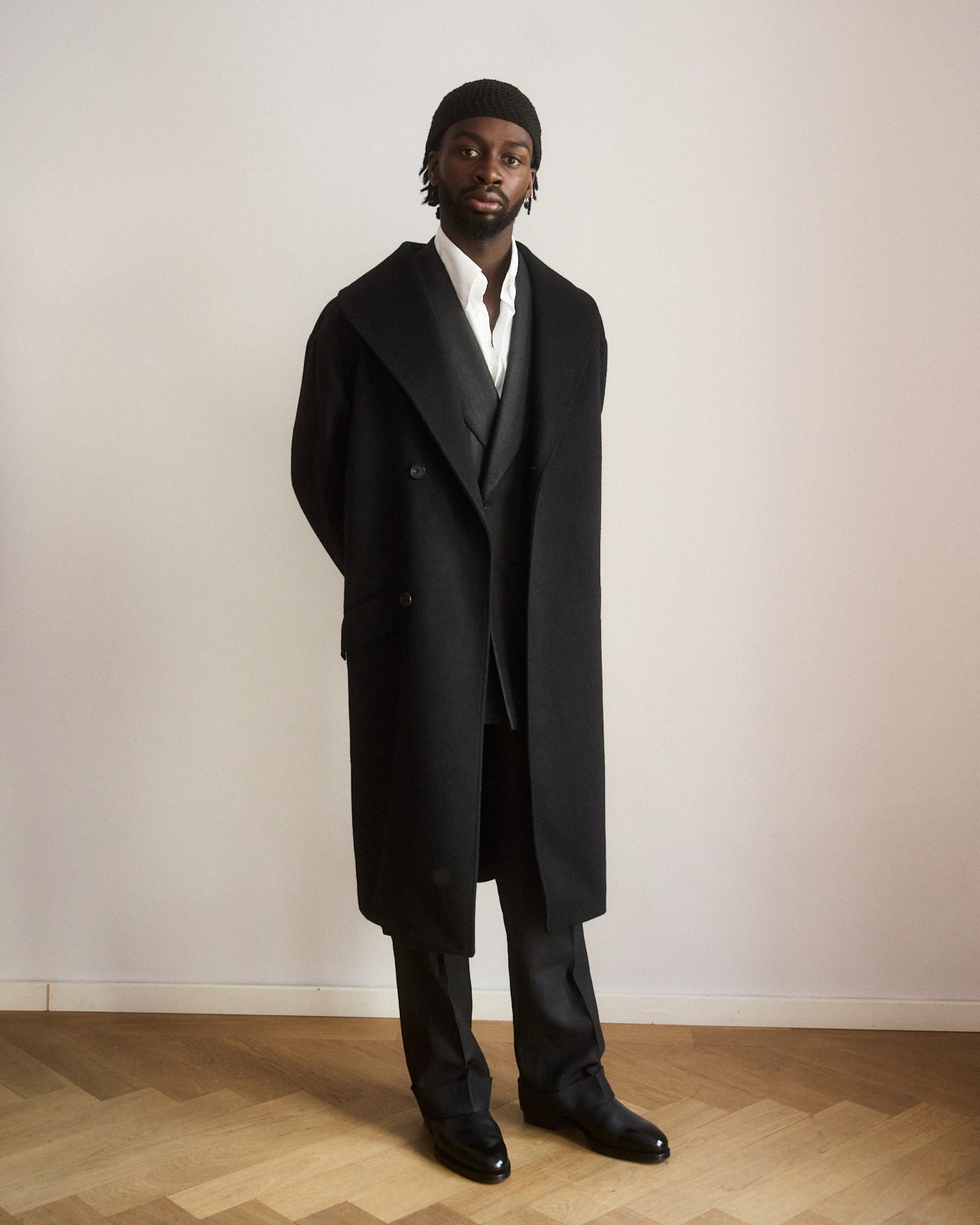 a. alpaka and merino sander coat