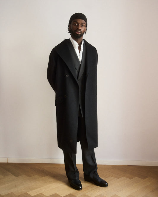 a. alpaka and merino sander coat