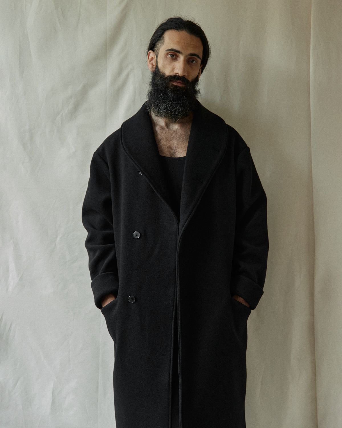 v merino and alpaka sander coat