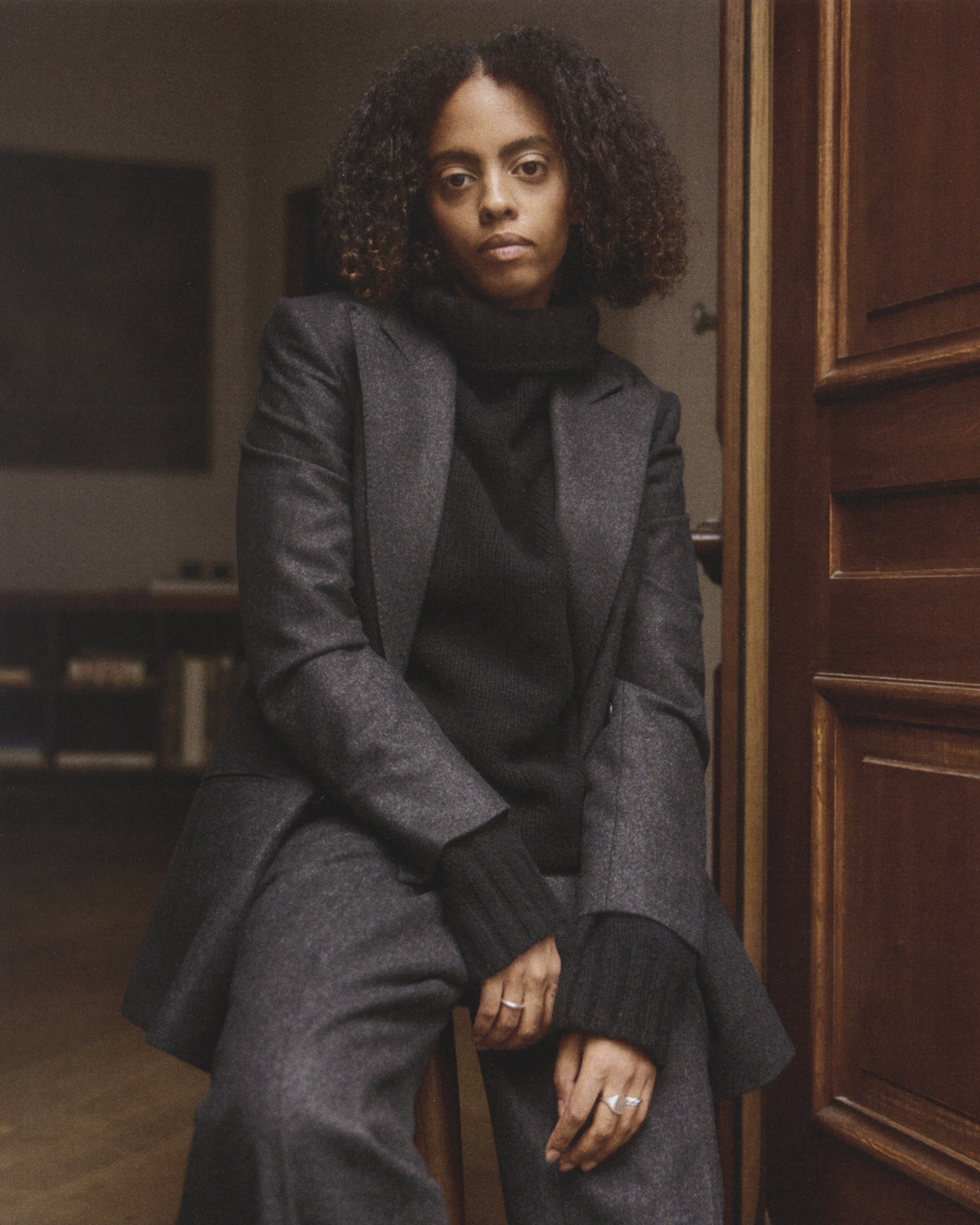 c. double breasted suit (made to order)