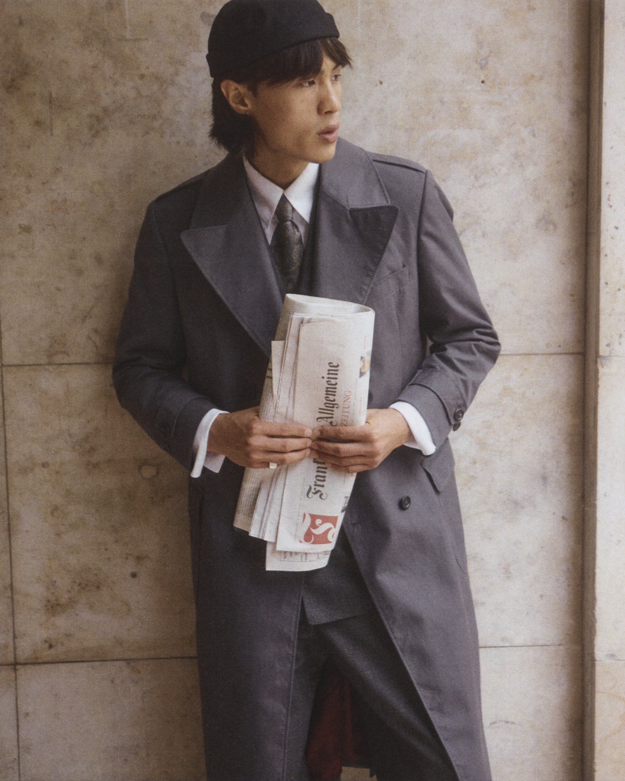 a. cotton trench coat (made to order)